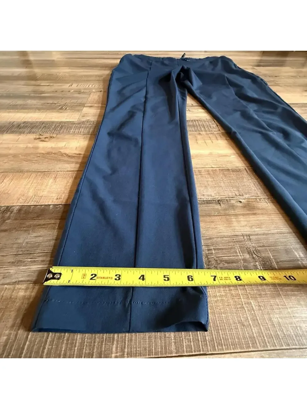 Columbia PFG Omni Shade Pull-on Drawstring Pants Navy Blue UPF 50 Fishing Medium
